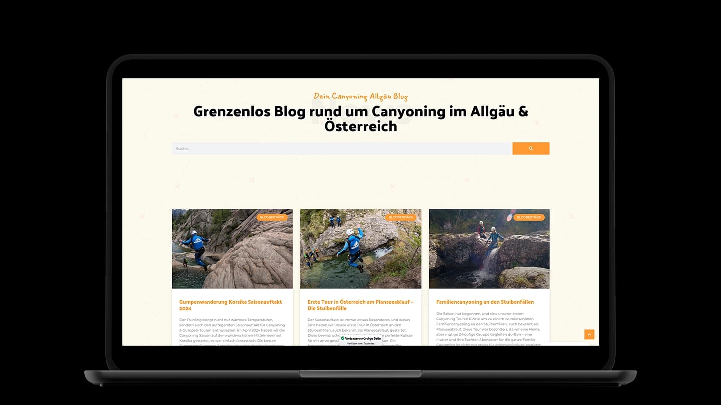 Blog mit Tipps und Berichten