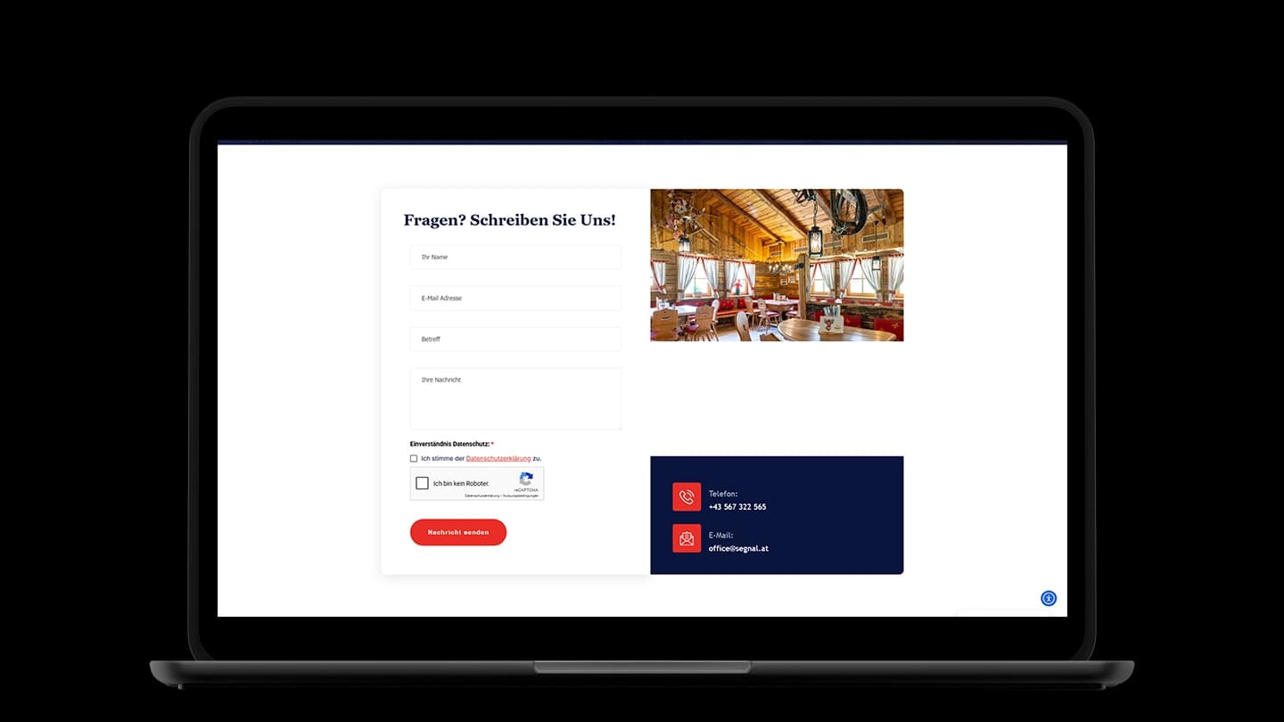 SEGNAL.at — Schnellkontakt