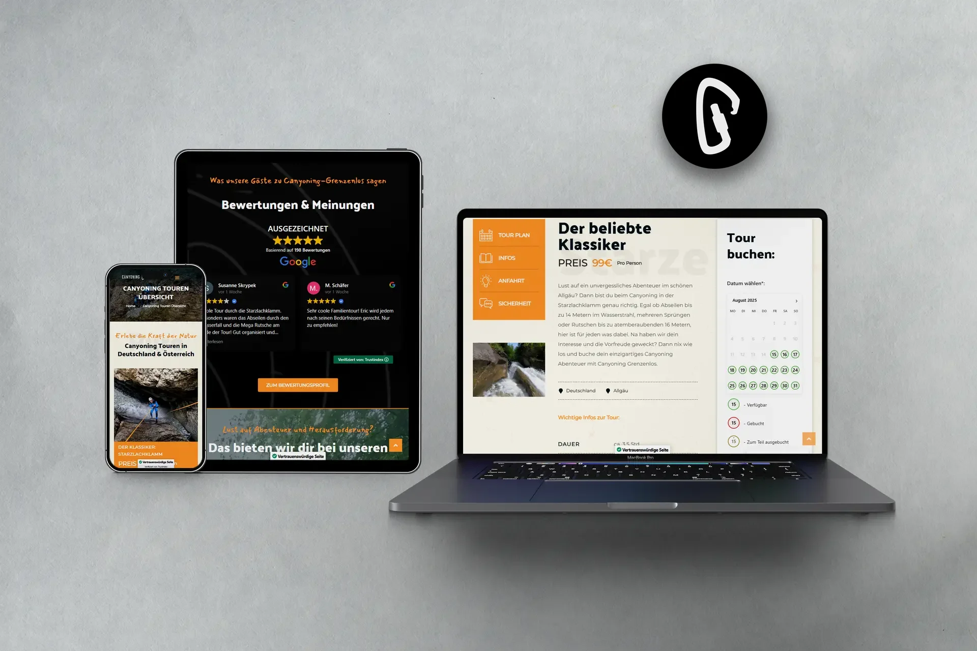 Canyoning Grenzenlos Showcase