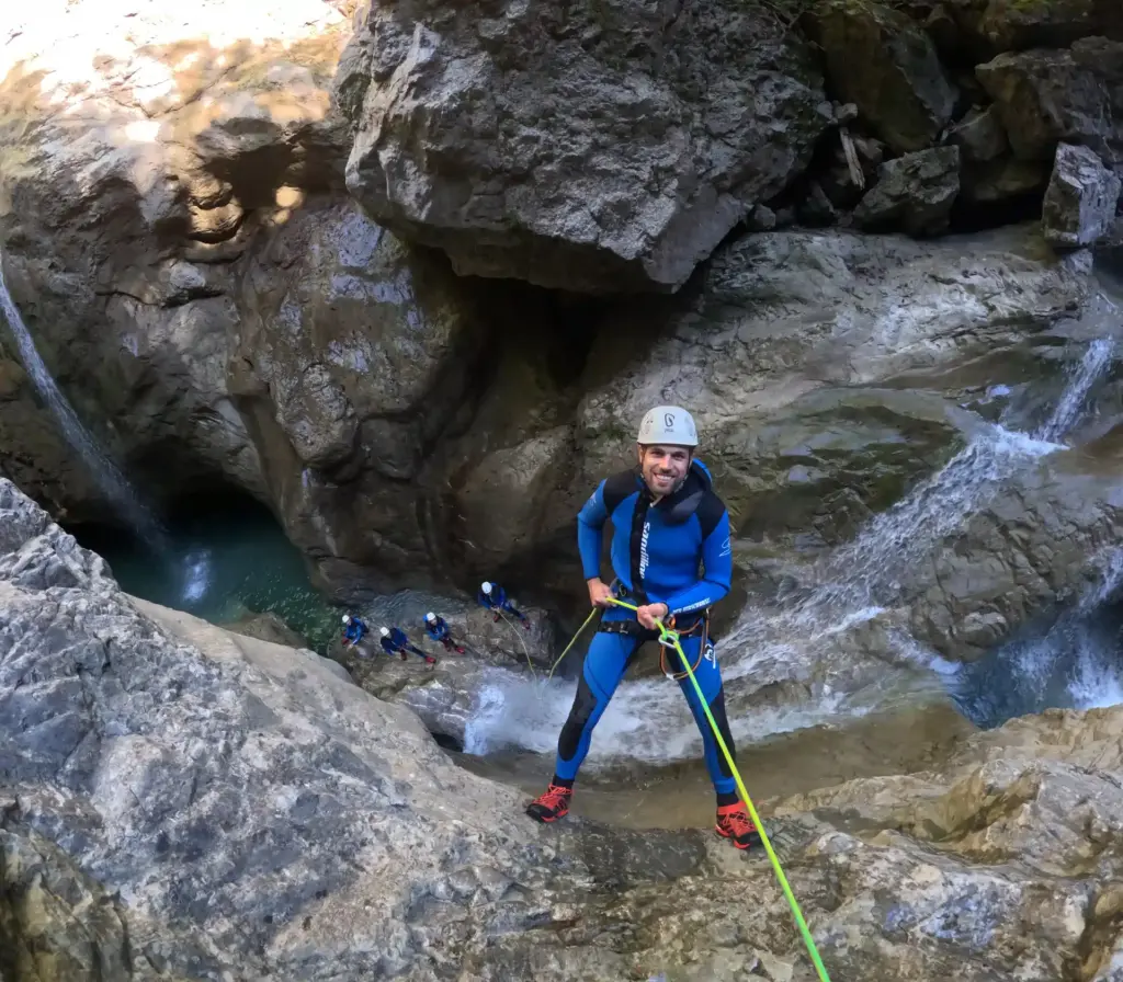 Kobelache canyoningtouren uebersicht
