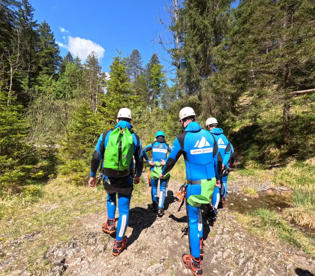Neue Canyoning AusruestungAu